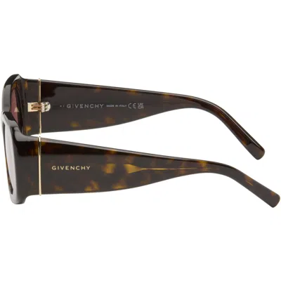 Givenchy Brown ' Bold' Sunglasses In Multi