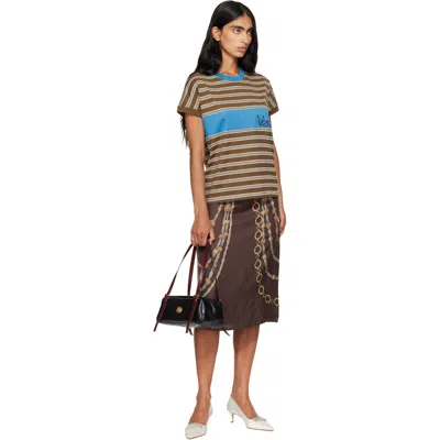 Versace Rectangular Handbag In Smooth Silk And Nylon