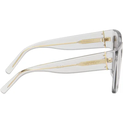 Givenchy Transparent ' Bold' Sunglasses In Neutral
