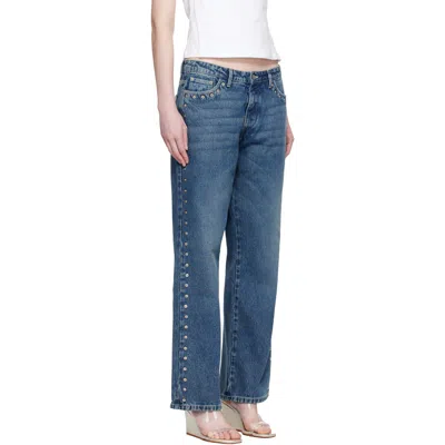 Paloma Wool Blue Crowd Jeans In Blue
