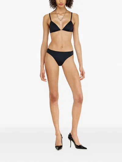 Diesel Triangle Bra In Black