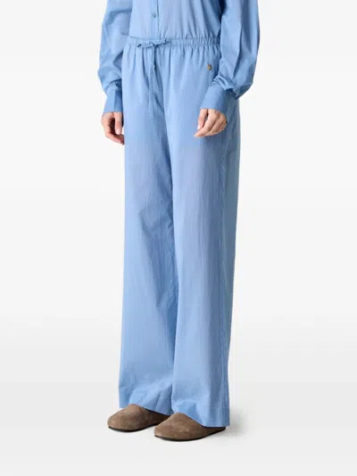 Éterne Brody Drawstring Trousers In Blue