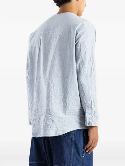 Casey Casey Eclipse Shirt In Blue