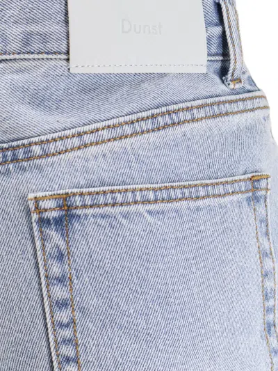 Dunst Relaxed Flared Jeans In Blue