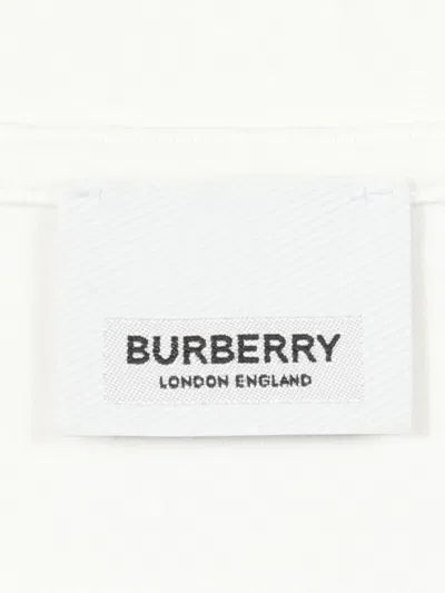 Pre-owned Burberry 2010s Logo-print T-shirt In White