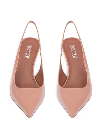 Paris Texas Lidia Slingback-strap Pumps In Pink