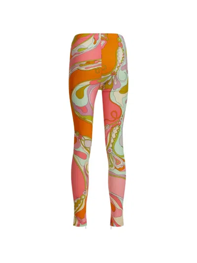 Pucci Iride-print Leggings In Multi