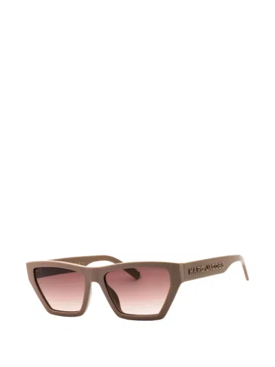 Marc Jacobs Cat-eye Frame Sunglasses In Brown
