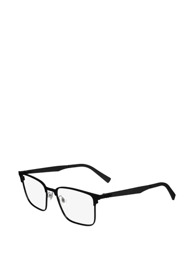 Ferragamo Square-frame Glasses In Black