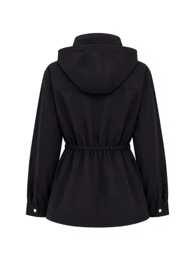 The Upside Freddie Drawstring Jacket In Black