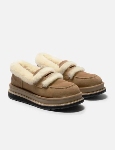 Sacai Ugg Loafer In Multi
