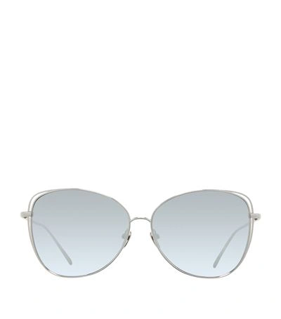 Shop Linda Farrow Cat Eye Sunglasses