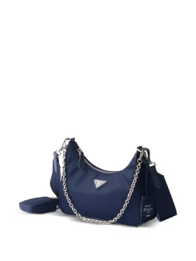 Prada Re-edition 2005 Re-nylon バッグ In Blue