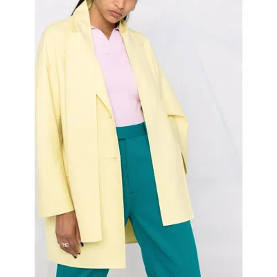 Ferragamo Coat In Neutral