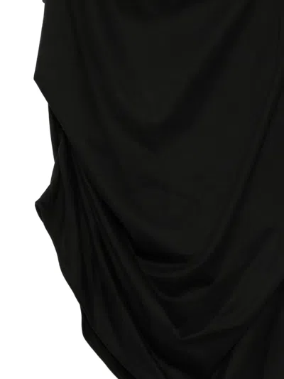 Jnby 드레이프 탱크 탑 In Black