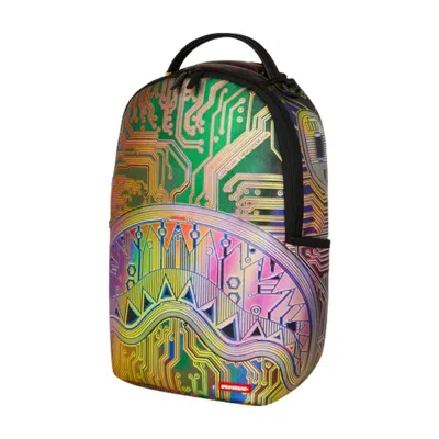 Sprayground Circuit Board Shark Backpack 'multicolor'