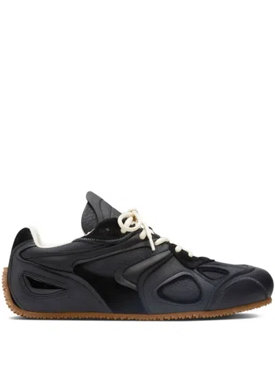 Axel Arigato Black Calf Leather Bos Taurus Low Top Sneakers