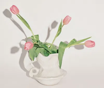 Serax Vases White Uni In Gray