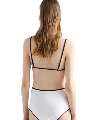Prada Jersey-bikini-slip In White