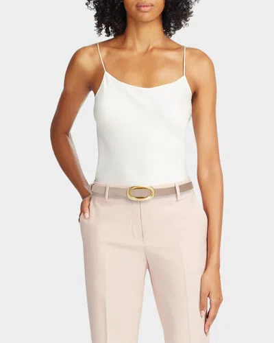 Rag & Bone Harper Suede Belt In Neutral
