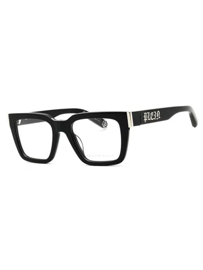 Philipp Plein Rectangular Men's Eyeglasses In Black