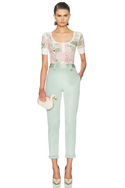 Chloé Cigarette Pant In Blue