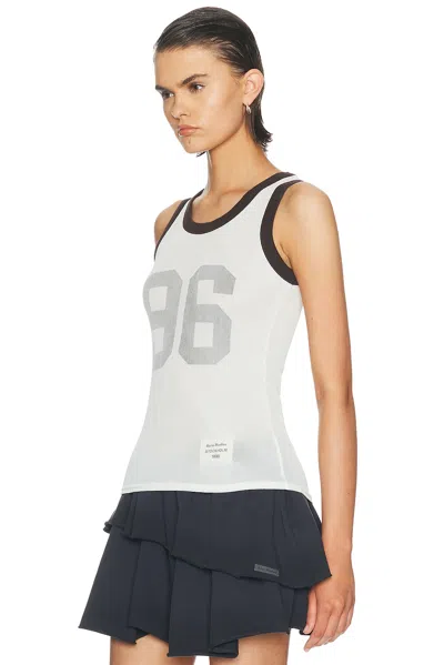 Acne Studios Ermes Tank Top In White