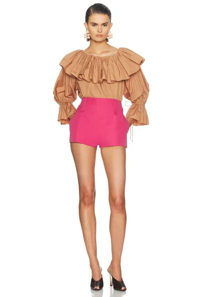 Chloé Tailored Short In Pink