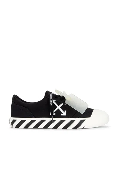 Off-white Stylish Sneaker With Unique Undercut Design In Black