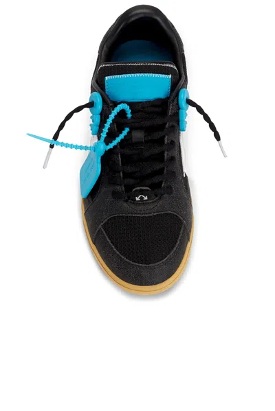 Off-white Black Polyester Athletic Sneakers In Multi