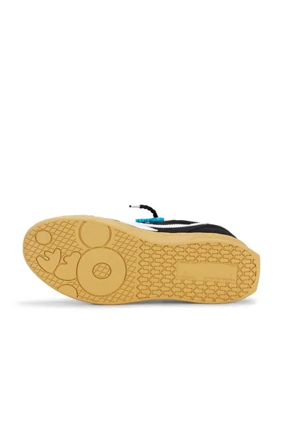 Off-white Black Polyester Athletic Sneakers In Multi