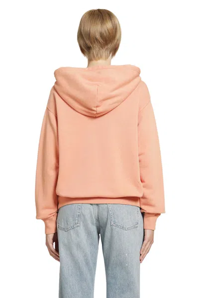 Polo Ralph Lauren Logo Lightweight Fleece Hoodie In Pastel Coral In Pink