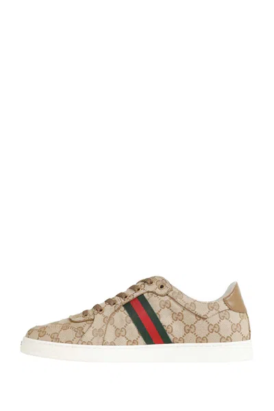Gucci Stretch Gg Canvas Low-top Sneakers In Multi