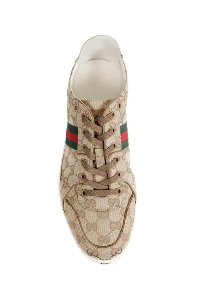 Gucci Stretch Gg Canvas Low-top Sneakers In Multi