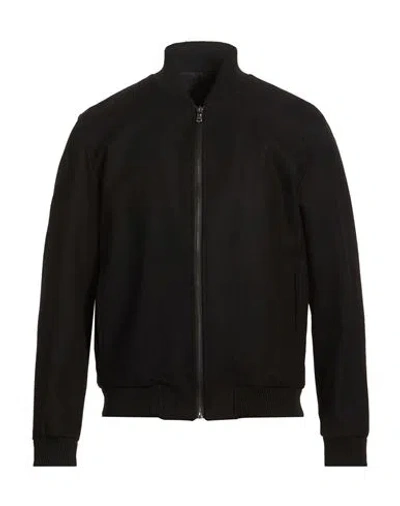 Exte Man Jacket Black Size 42 Wool In Black