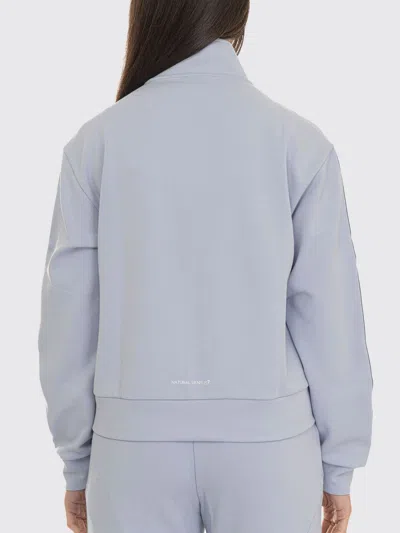 Ea7 Zip Sweatshirt In Blue