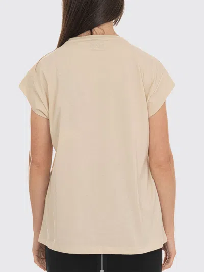 Ea7 Logo Series T-shirt In Brown