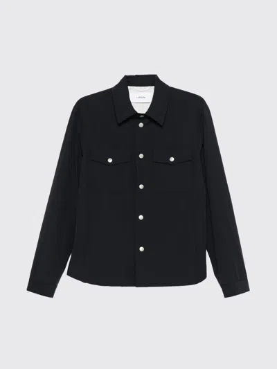 Lardini Button-fastening Flap-pocket Jacket In Blue