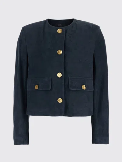 Arma Jacket With Pockets In Blue