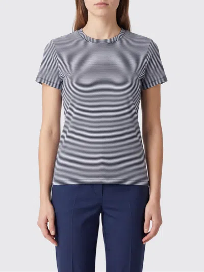 Frame Striped T-shirt In Black