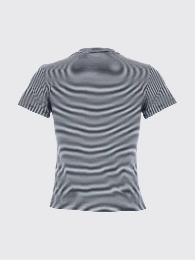 Frame Striped T-shirt In Black