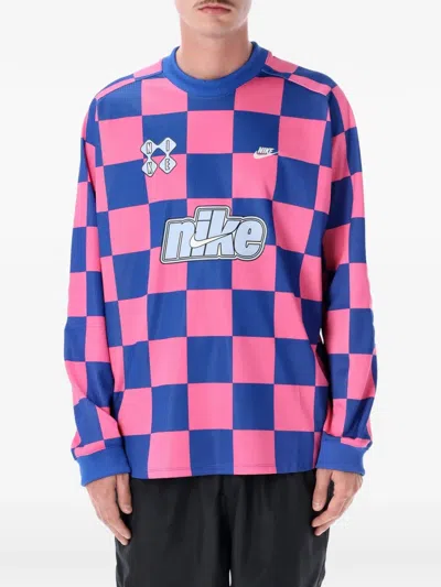Nike Goalie Printed Long-sleeve T-shirt In Multi