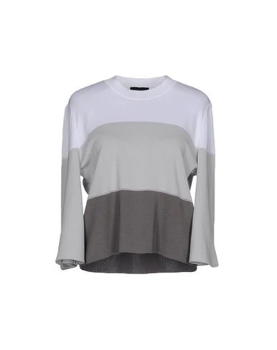 Emporio Armani Sweater In Light Grey