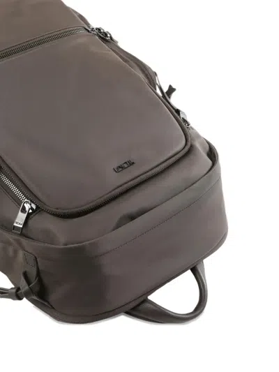 Tumi Celina Multi-pocket Logo-plaque Backpack In Brown