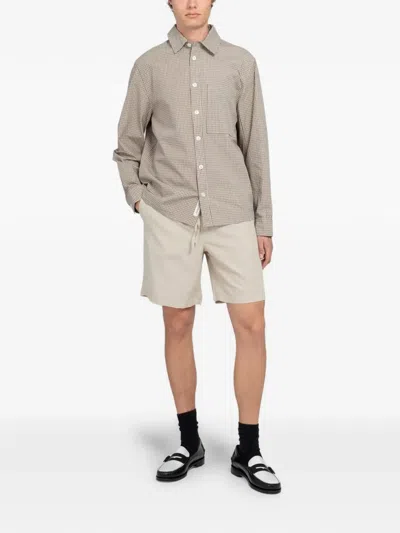 Minimum Atlas Drawstring Shorts In Neutral