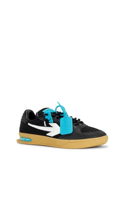 Off-white Black Polyester Athletic Sneakers In Black