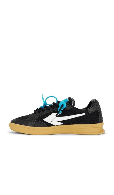 Off-white Black Polyester Athletic Sneakers In Black