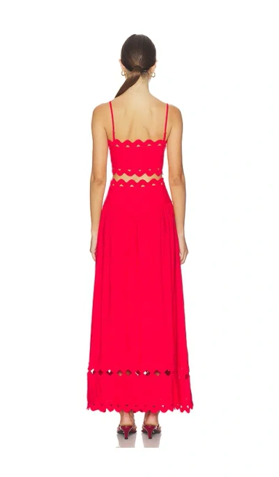 Saylor Tosca Set Cherry Red In Red