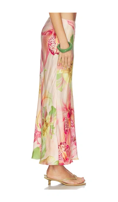 Rococo Sand Midi Skirt 미디 스커트 In Multi