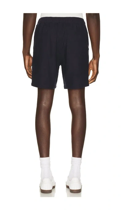 Paige Elijah Elasticated-waistband Shorts In Blue